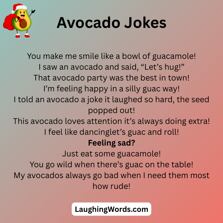 Avocado Jokes And Puns