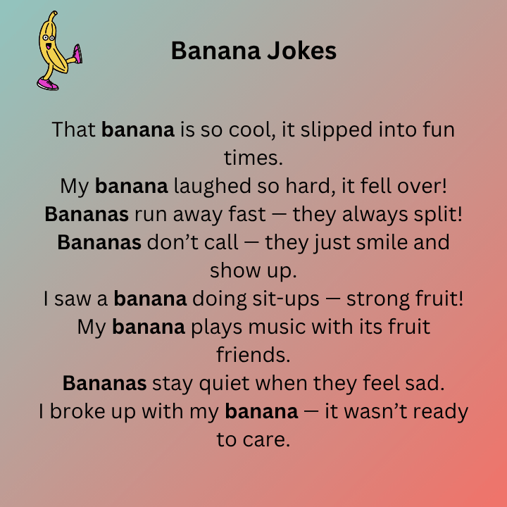Banana Jokes Puns