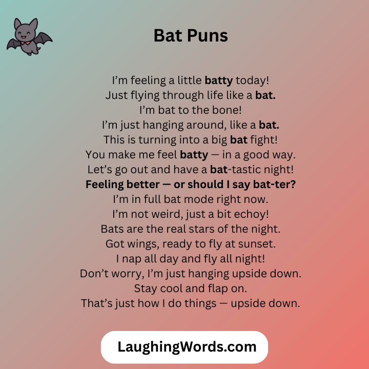 Bat Puns