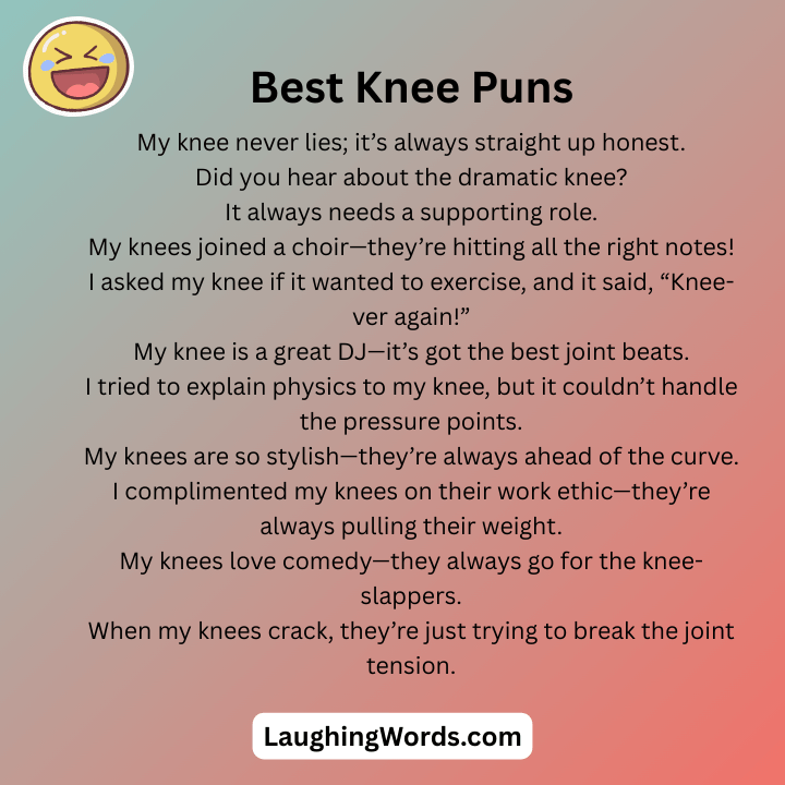 Best Knee Puns