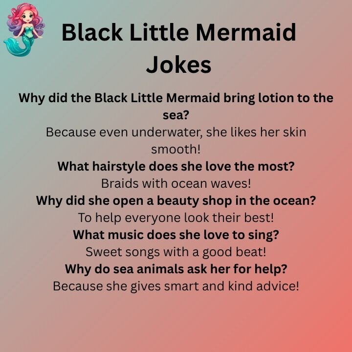 Black Little Mermaid Jokes