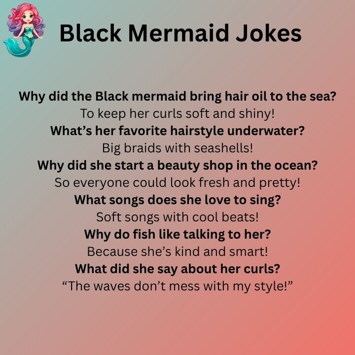 Black Mermaid Jokes