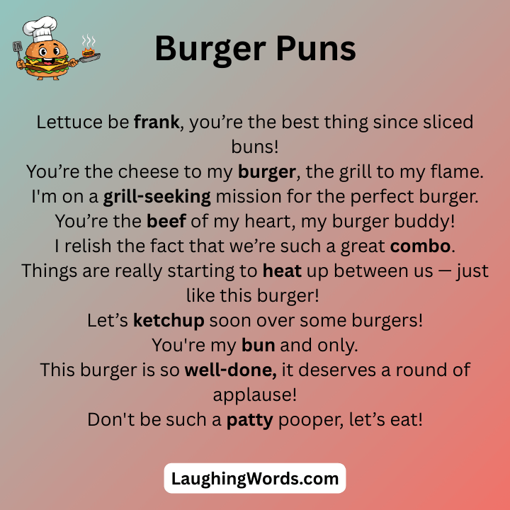 Burger Puns