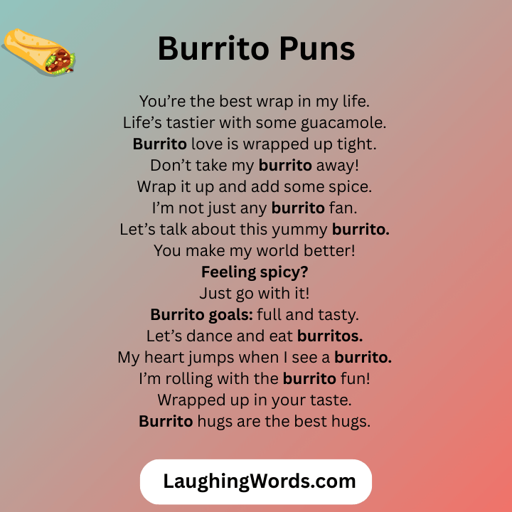 Burrito Puns