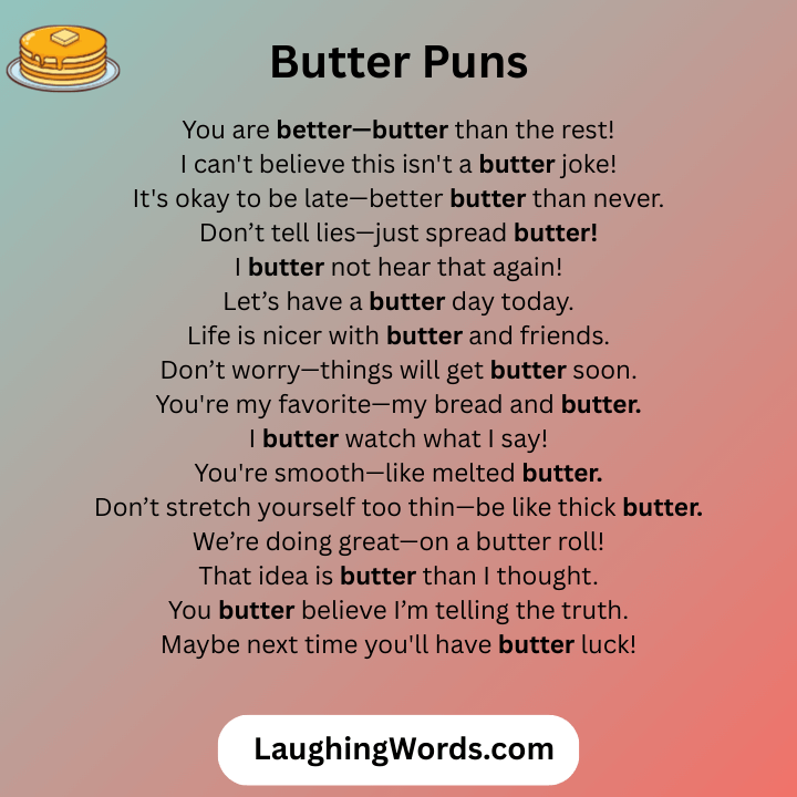 Butter Puns
