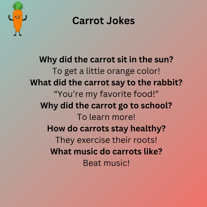 Carrot Jokes Clean