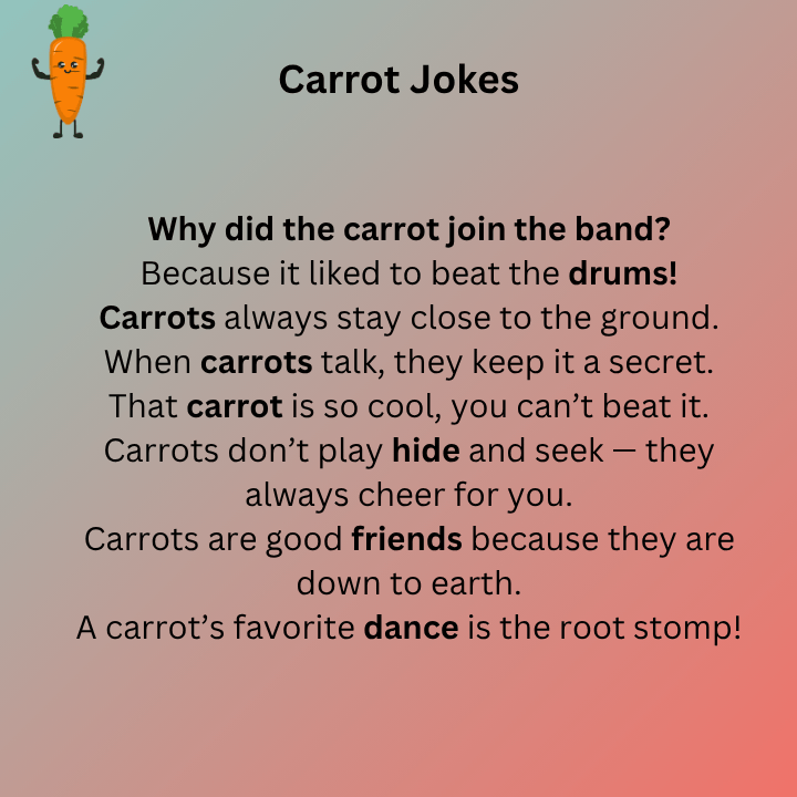 Carrot Jokes One Liners