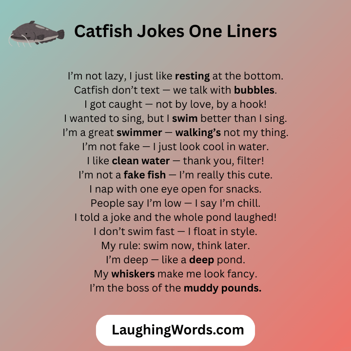 Catfish Jokes One Liners