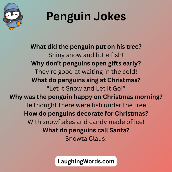 Christmas Penguin Jokes
