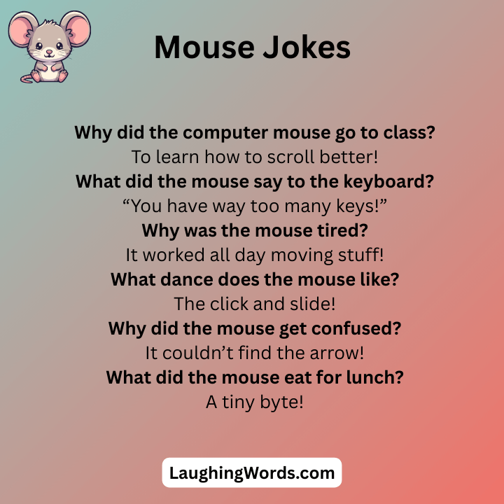 Computer Mouse Jokes  