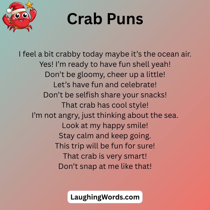 Crab Puns