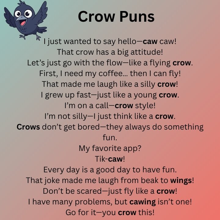 Crow Puns