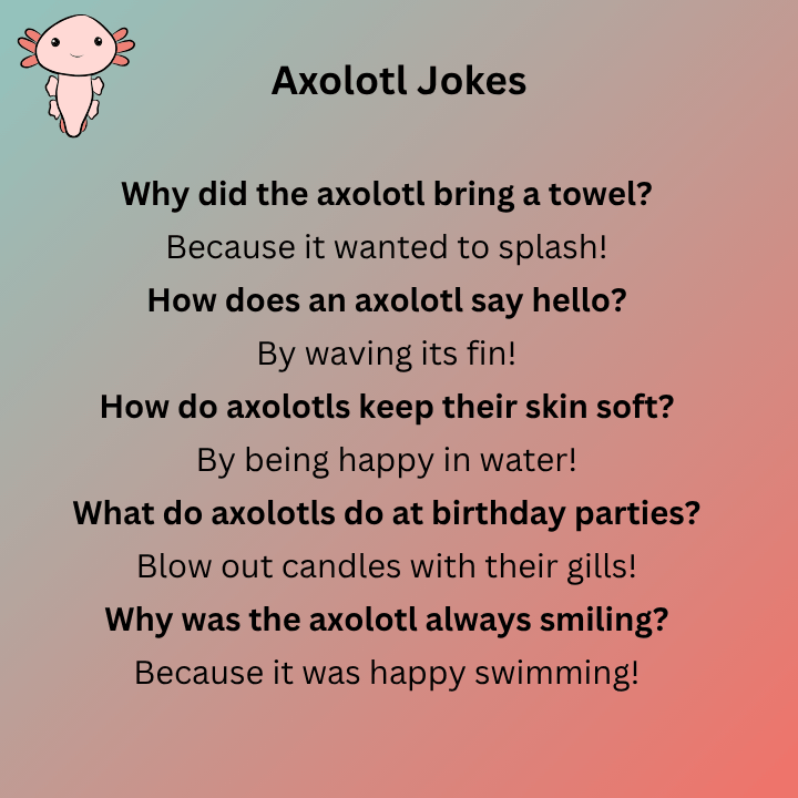 Cute Axolotl Jokes