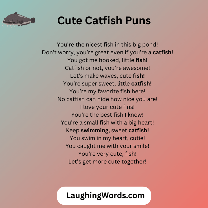 Cute Catfish Puns