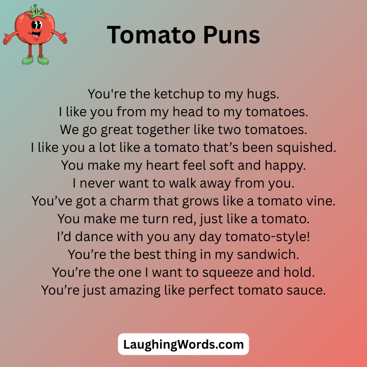 Cute Tomato Puns