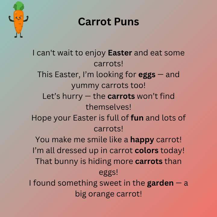 Easter Carrot Puns