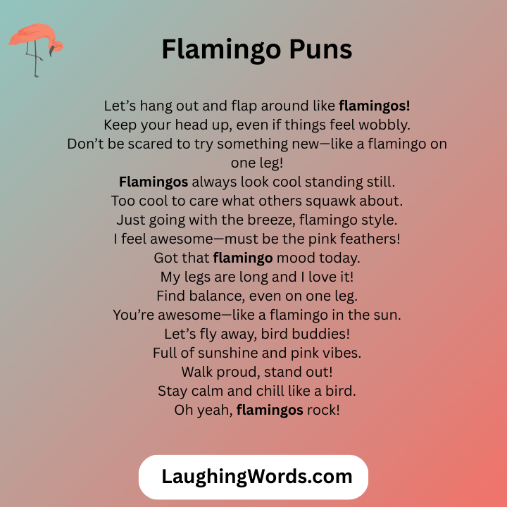 _Flamingo Puns