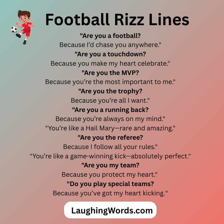 Football Rizz Lines