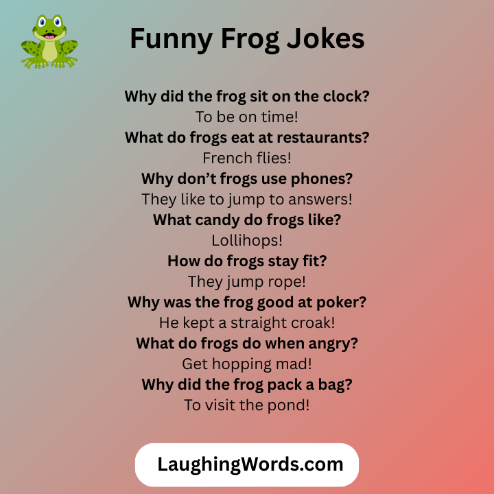 Funny Frog Jokes