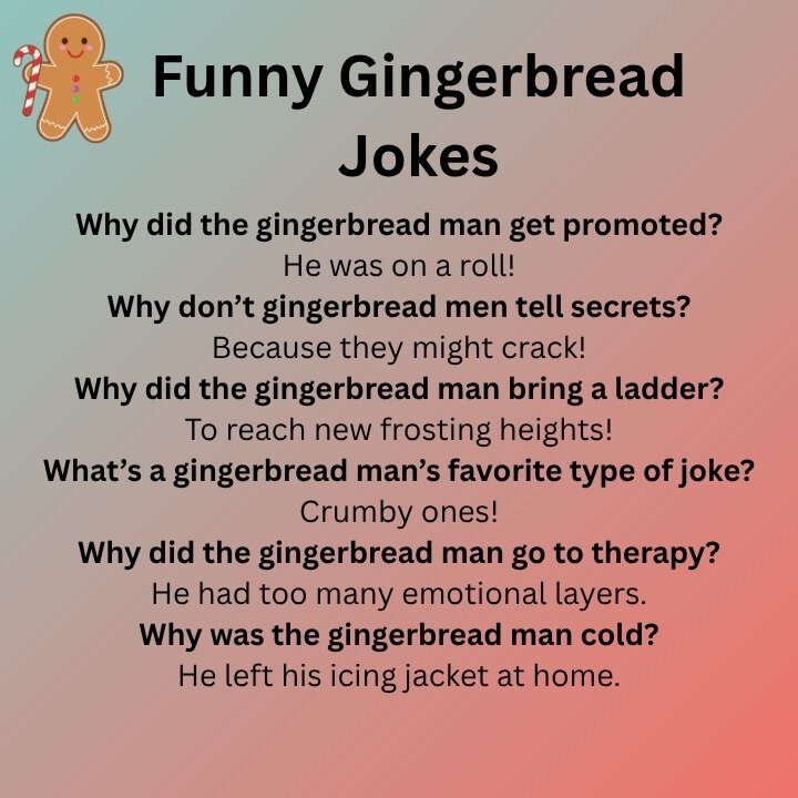 Funny Gingerbread Jokes