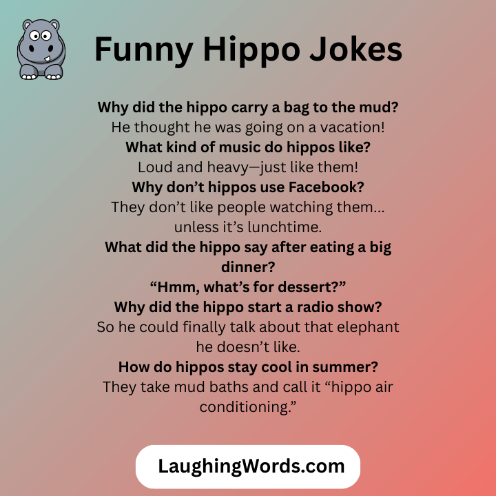 Funny Hippo Jokes