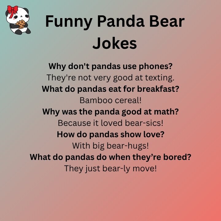 Funny Panda Bear Jokes