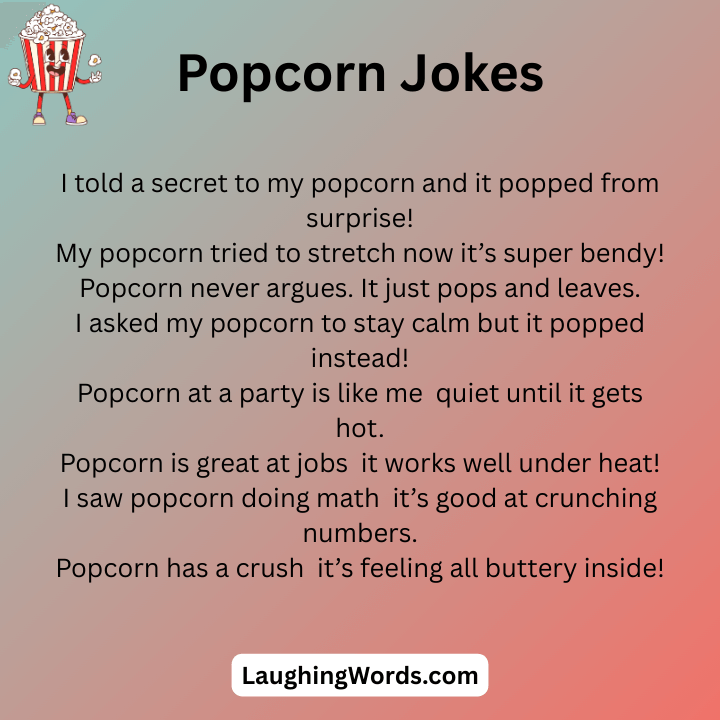 Funny Popcorn Jokes