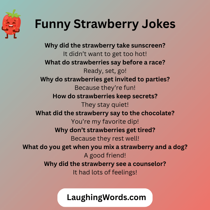 Funny Strawberry Jokes