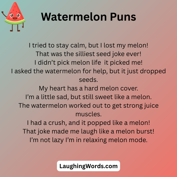 Funny Watermelon Puns