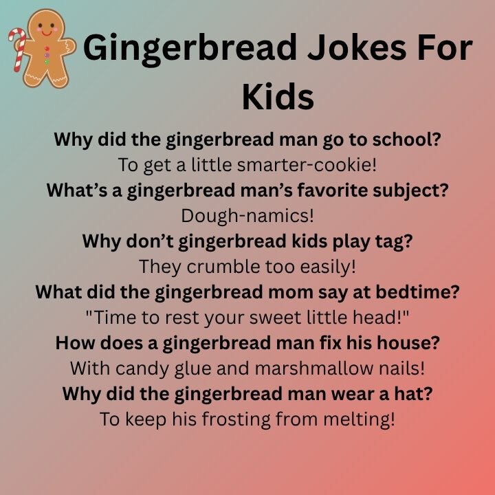 Gingerbread Jokes For Kids