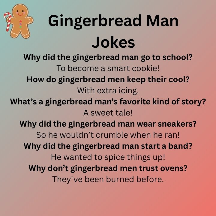Gingerbread Man Jokes