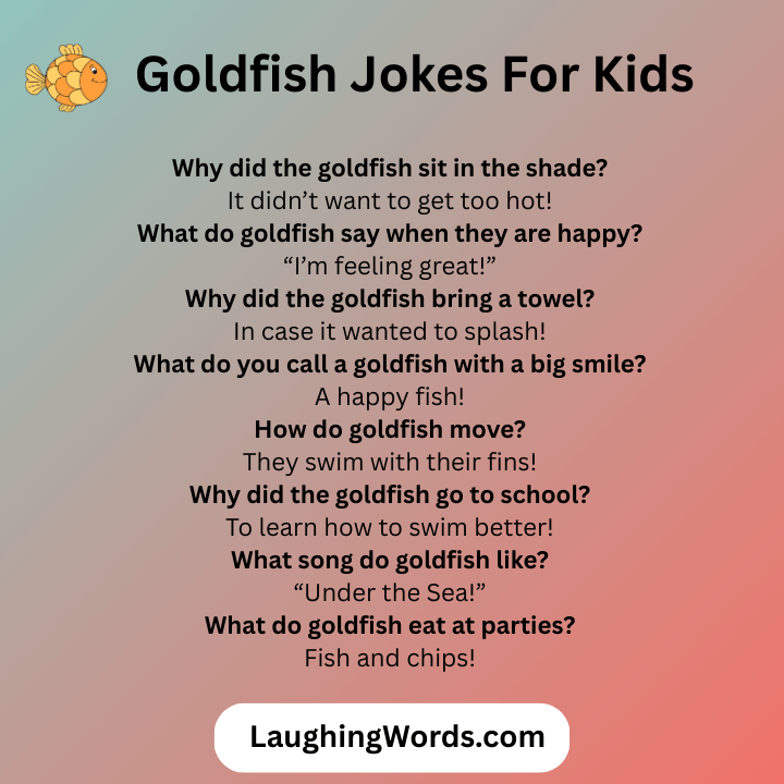 Goldfish Jokes For Kids