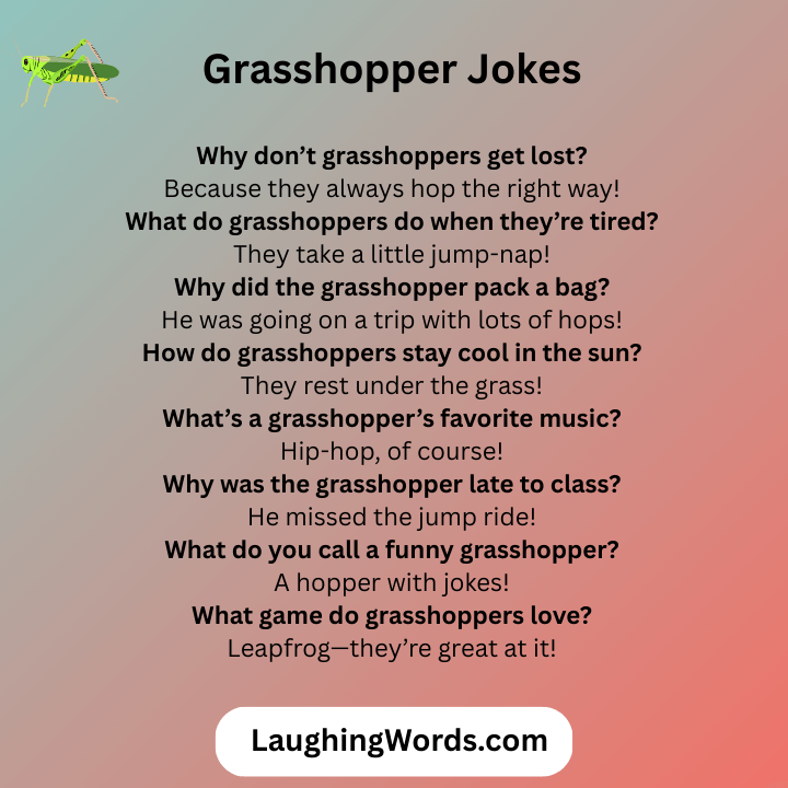Grasshopper Jokes