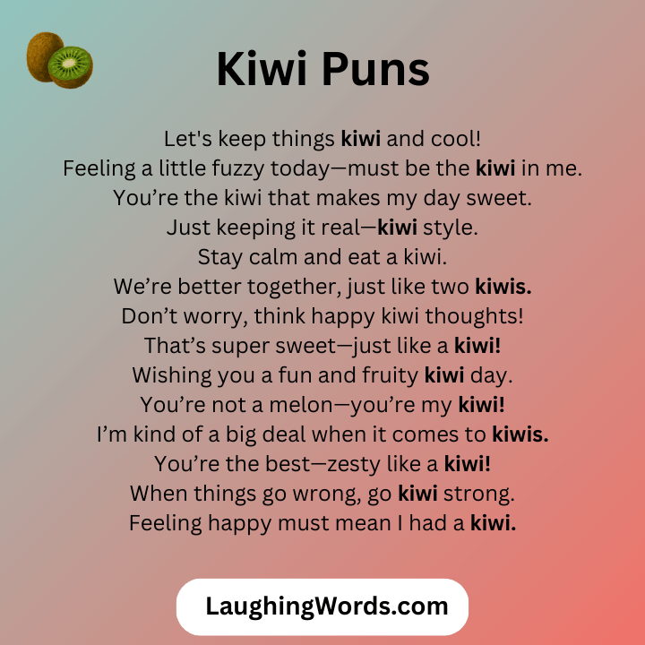 Kiwi Puns