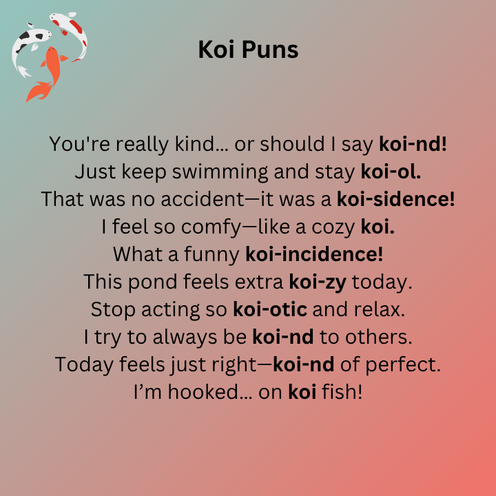 Koi Puns