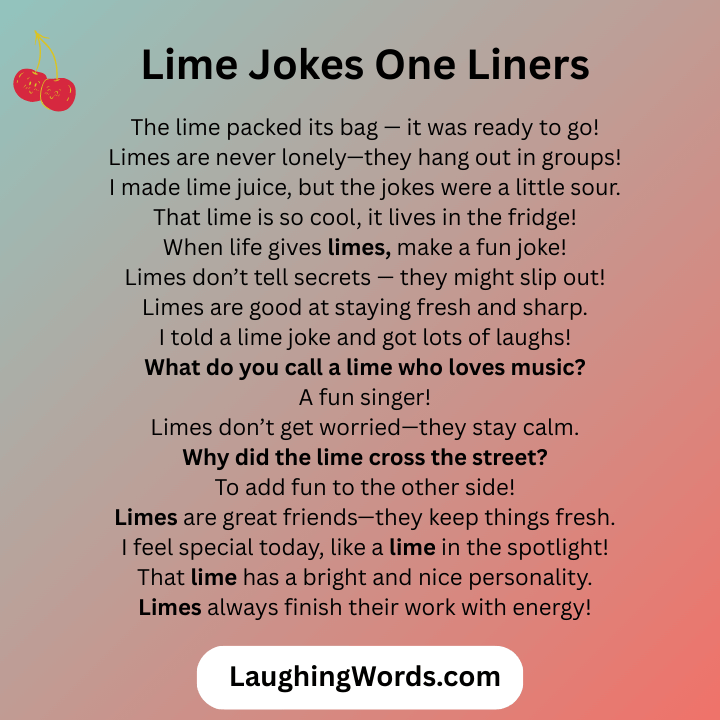 Lime Jokes One Liners 