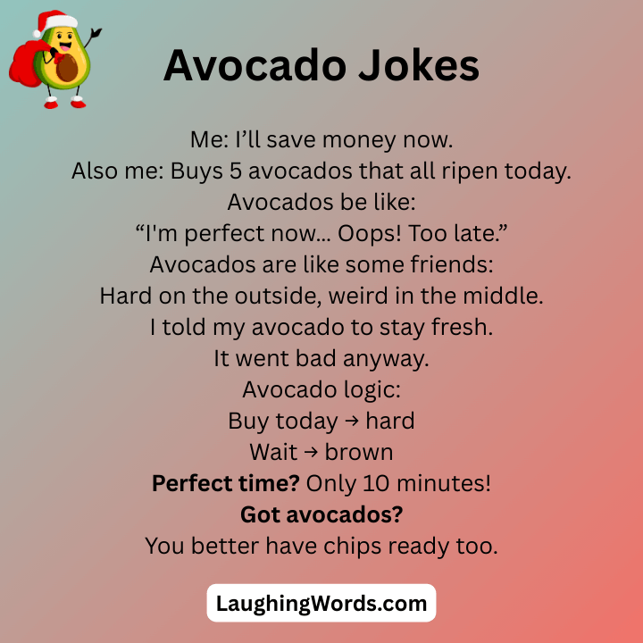 Meme Avocado Jokes