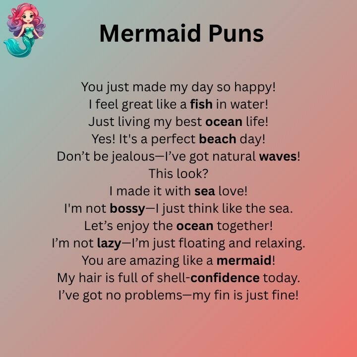 Mermaid Puns
