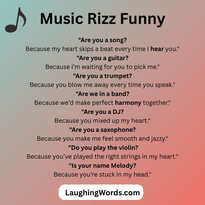 Music Rizz Funny