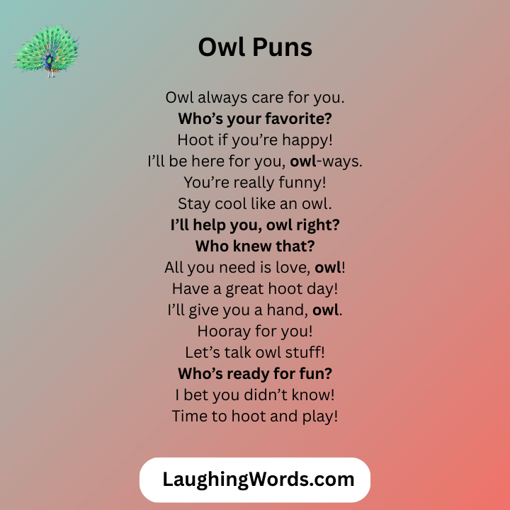 Owl Puns