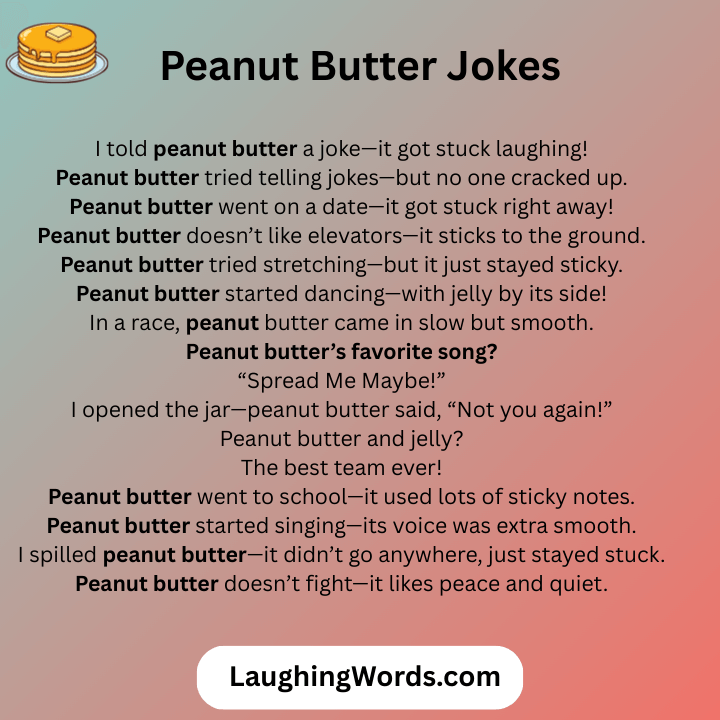 Peanut Butter Jokes