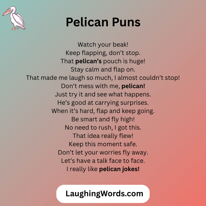Pelican Puns