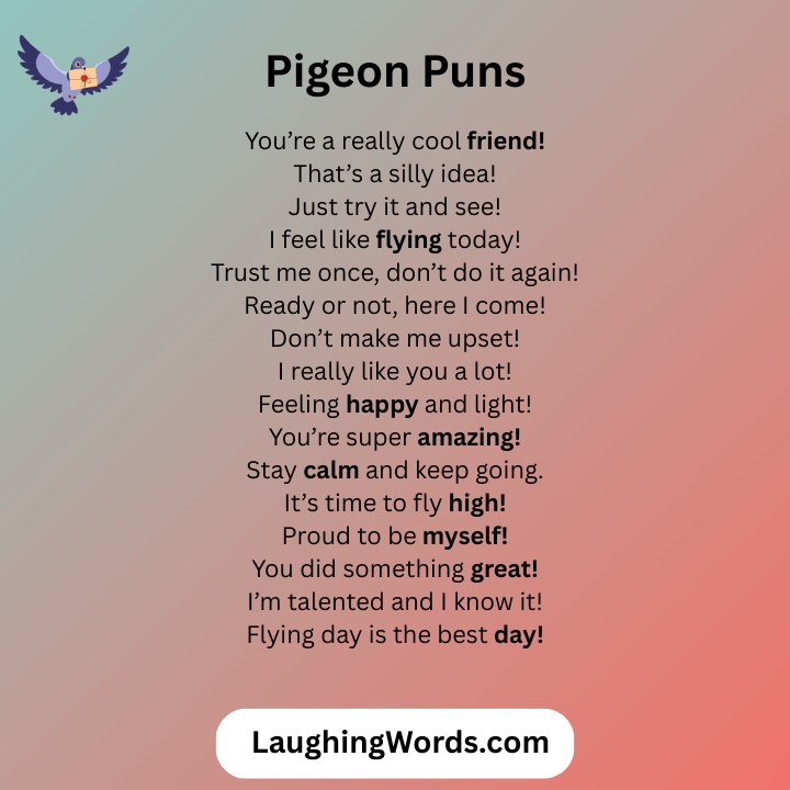 Pigeon Puns