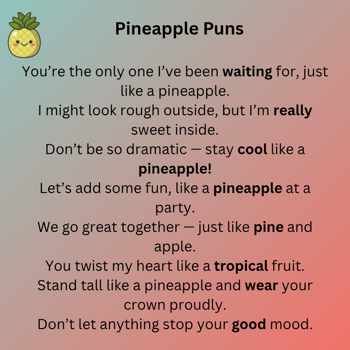 Pineapple Puns