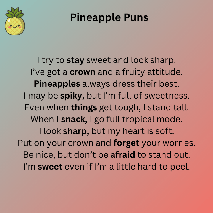 Pineapple Puns One Liners