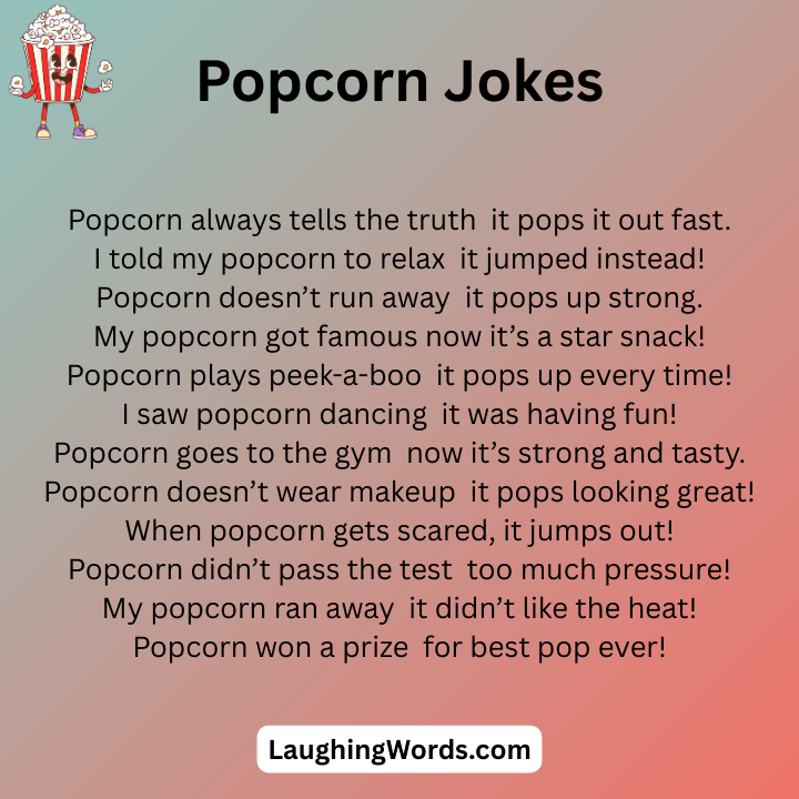 Popcorn Jokes Riddles