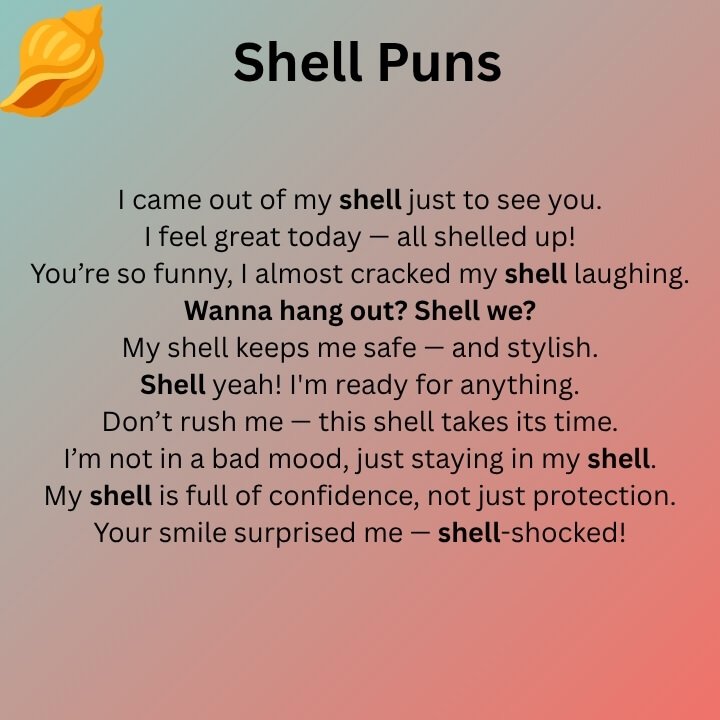 Shell Puns