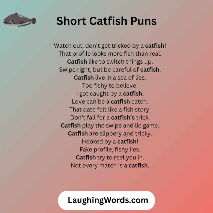 Short Catfish Puns 