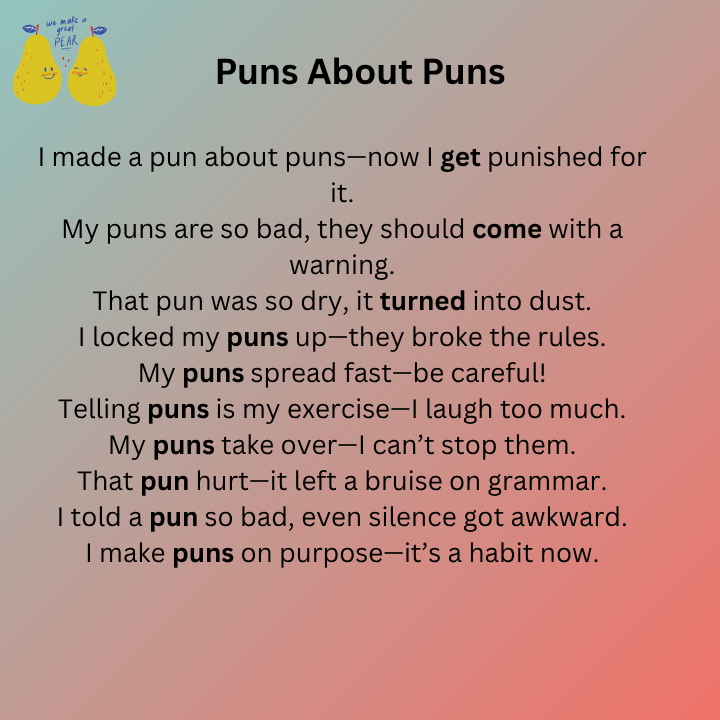 Short Puns About Puns