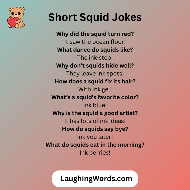 Short Squid Jokes